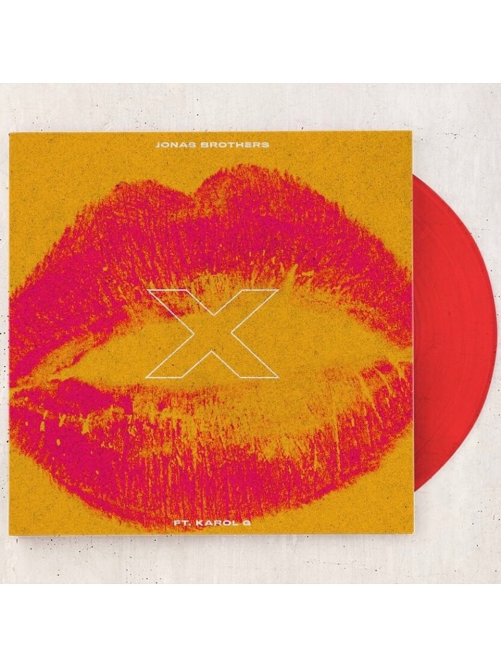 JONAS BROTHERS *Limited Edition* "X" Featuring Karol G Vinyl Record NEW NWT